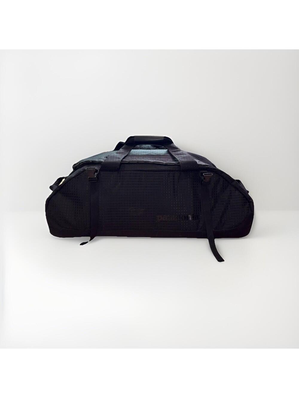 Patagonia Black Duffel Bag 31x18x9 Large Travel Weekender Carry On Shoulder Bag